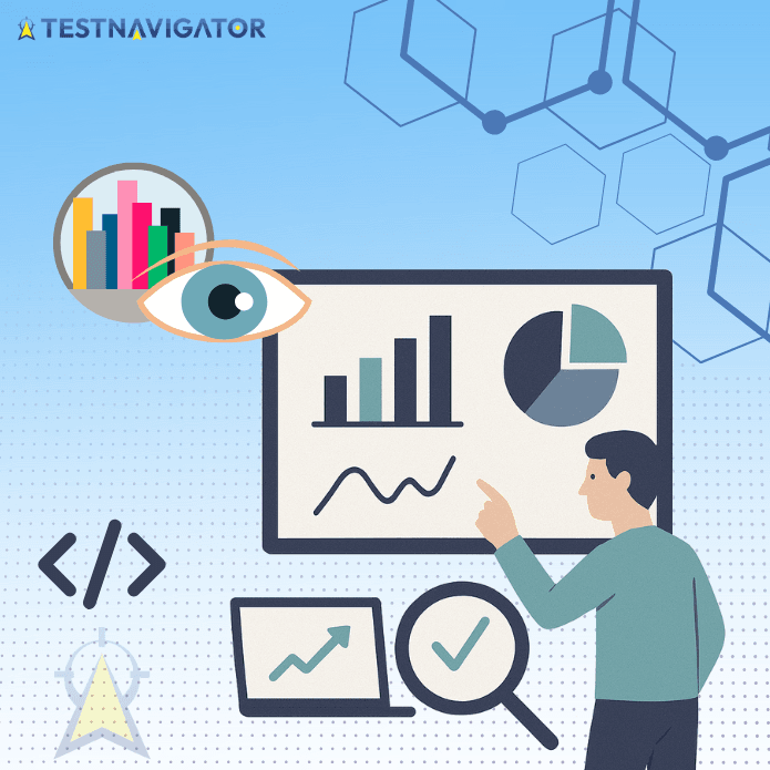 Tesztelési hatékonyság növelése vizuális adatokkal