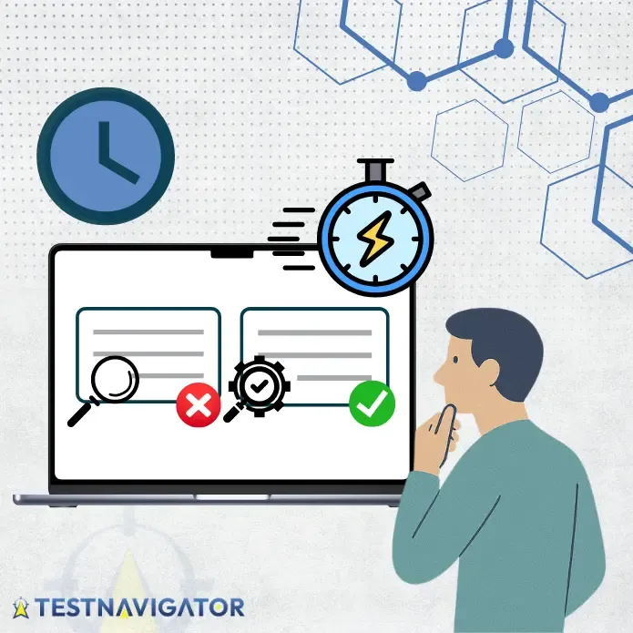 Boosting Testing Efficiency with Visual Data