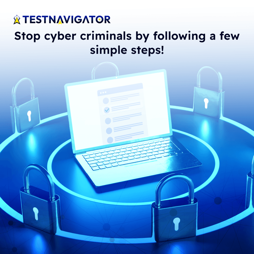 Stop cybercriminals by following a few simple steps