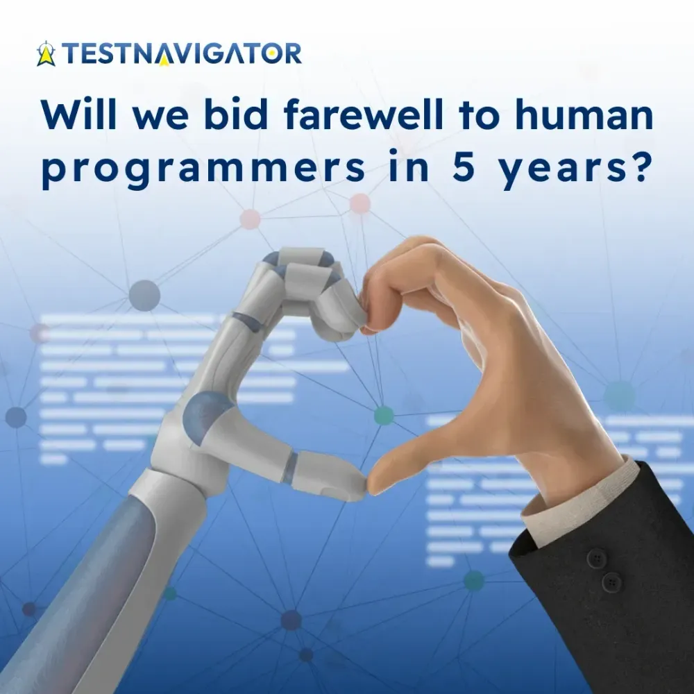 Will we bid farewell to human programmers in 5 years?